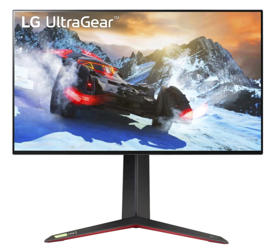 מסך מחשב גיימינג מקצועי 27 מסדרת ה- ™LG UltraGear תומך G-SYNC דגם: 27GP95R-B מתצוגה