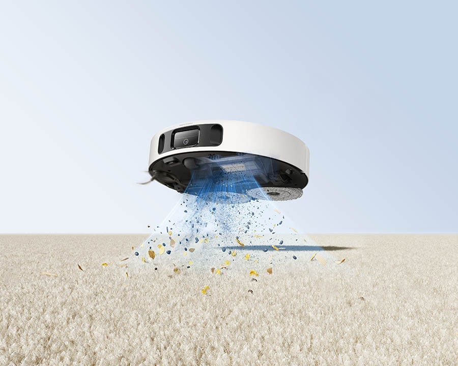 שואב שוטף רובוטי Mova E40 Ultra בצבע לבן – תמונה 9