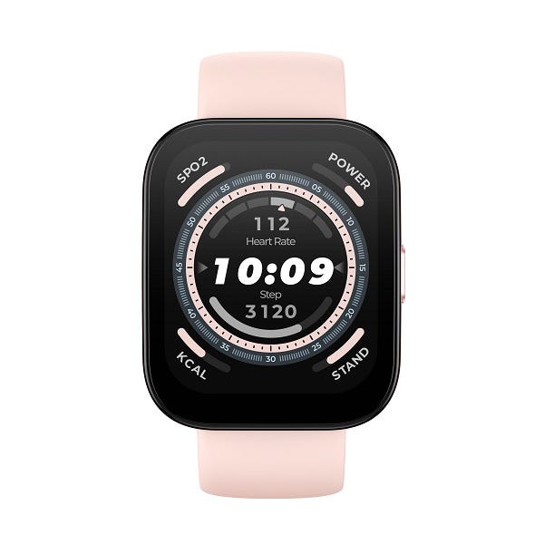 שעון חכם Amazfit דגם BIP 5 צבע Pastel Pink