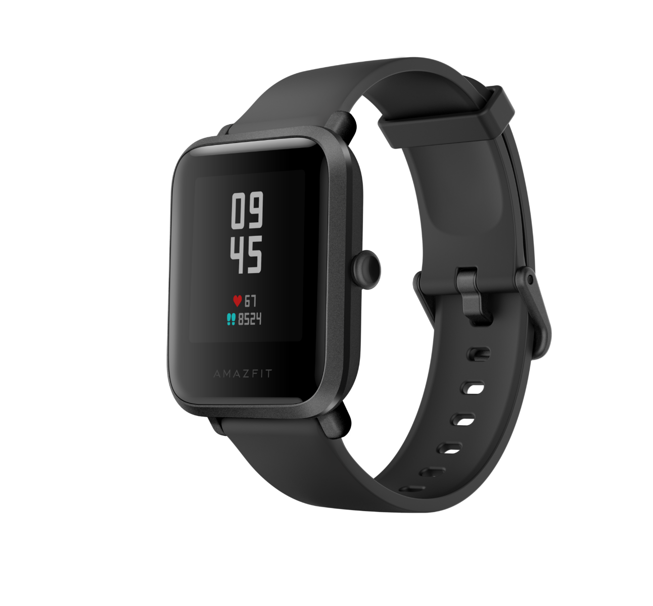 שעון חכם Amazfit דגם BIP S בצבע Carbon Black – תמונה 2