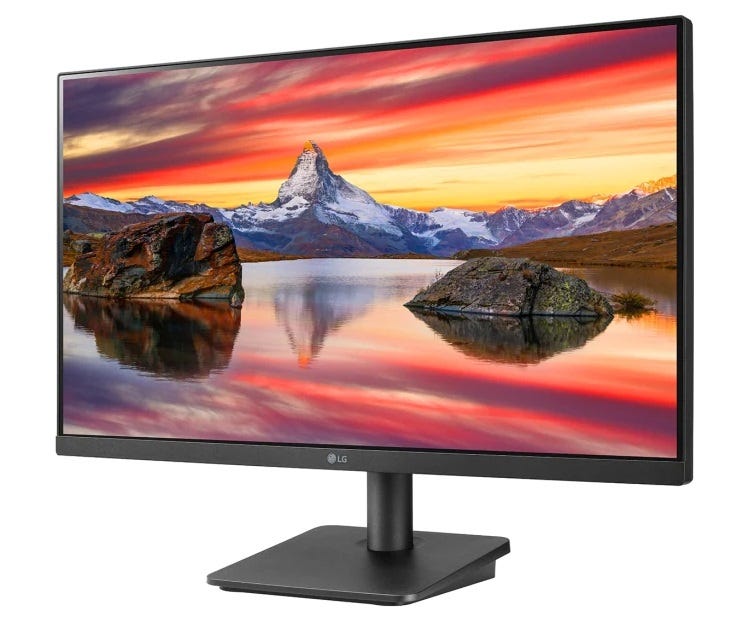 מסך LED 24 ברזולוציית Full HD כולל טכנולוגיית AMD FreeSync ™ תוצרת LG דגם: 24MP400-B – תמונה 2