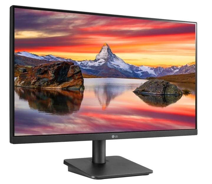 מסך LED 24 ברזולוציית Full HD כולל טכנולוגיית AMD FreeSync ™ תוצרת LG דגם: 24MP400-B – תמונה 3