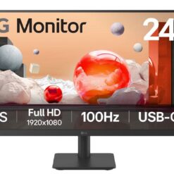 מסך מחשב ''24 IPS Full HD ™with USB Type-C תוצרת LG דגם: 24MS530B-B
