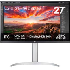 מסך מחשב ''27 4K UHD UltraFine™ IPS תוצרת LG דגם: 27UP850K-W