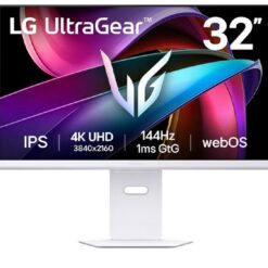 צג גיימינג חכם 32 LG UltraGear™ תוצרת LG דגם: 32G810SA-W