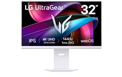 צג גיימינג חכם 32 LG UltraGear™ תוצרת LG דגם: 32G810SA-W