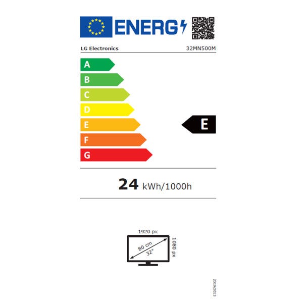 מסך 32 Full HD IPS תוצרת LG דגם: 32MN500M-B מתצוגה – תמונה 4