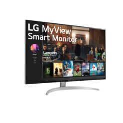 Alternative view of מסך מחשב 32 חכם LG MyView , 4K UHD עם webOS תוצרת LG דגם: 32SQ700S-W