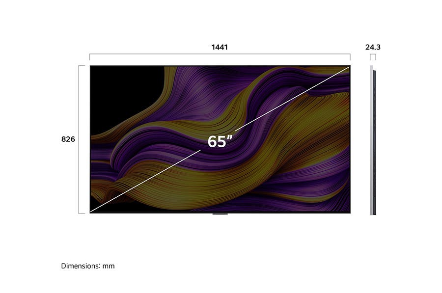 טלוויזיה 65 חכמה LG OLED ברזולוציית 4K דגם: OLED65G56LA – תמונה 6