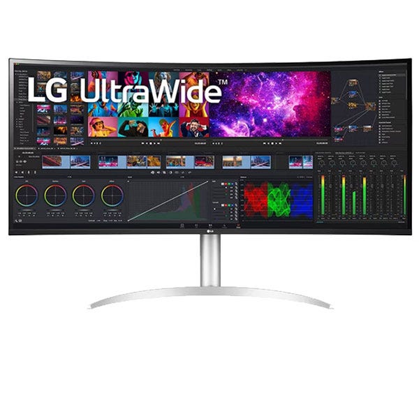 מסך מחשב קעור LG UltraWide Nano IPS דגם: 40WP95C-W מתצוגה