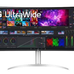 מסך מחשב ''40 קעור UltraWide 5K2K Nano IPS עם Thunderbolt 4, USB-C תומך ב- HDR10   FreeSync תוצרת LG דגם: 40WP95CP-W