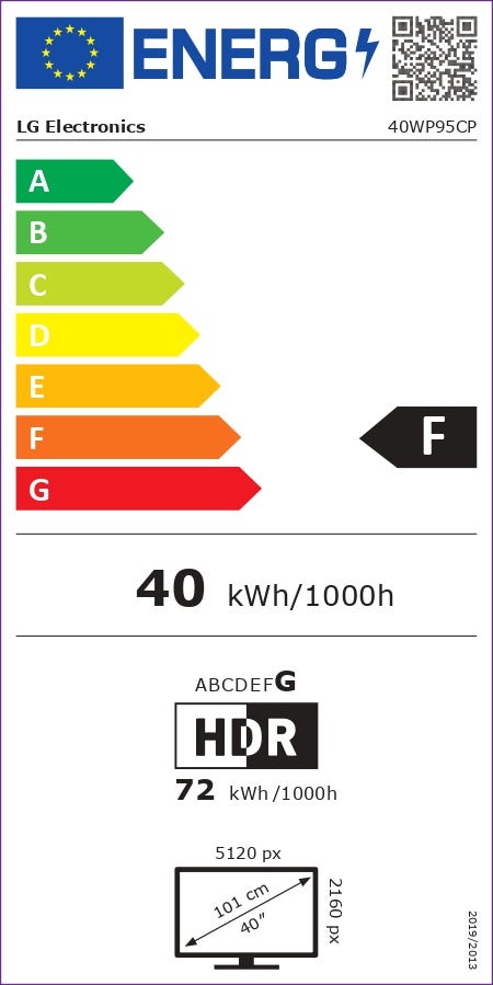 מסך מחשב קעור LG UltraWide Nano IPS דגם: 40WP95C-W מתצוגה – תמונה 5