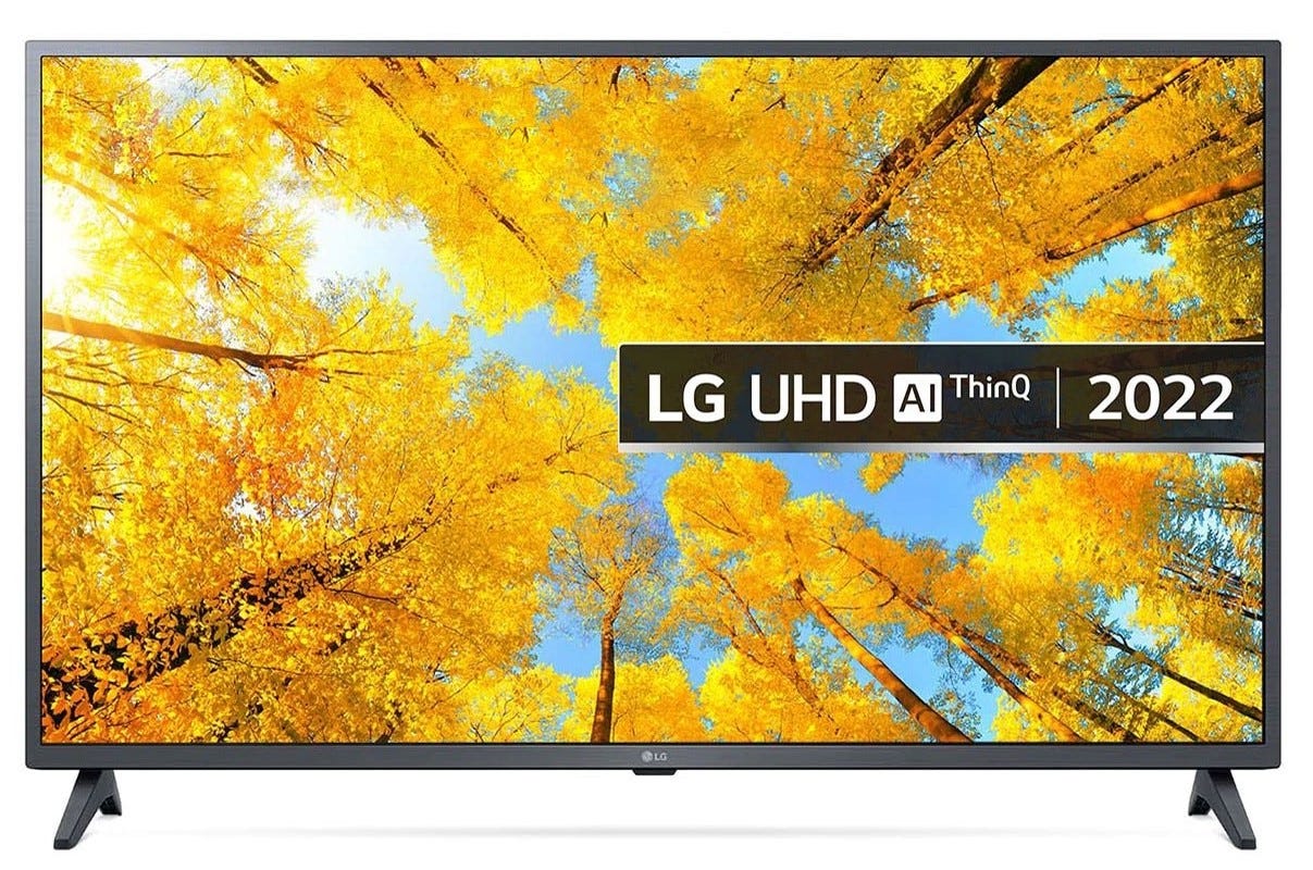 טלוויזיה 43 חכמה LG UHD ברזולוציית 4K דגם: 43UQ75006LG
