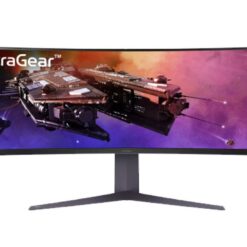 מסך מחשב ''45 קעור UltraGear™ DQHD תומך VESA תוצרת LG דגם: 45GR75DC-B