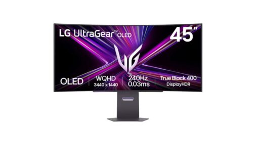 מסך מחשב 45 גיימינג קעור UltraGear™ WQHD תוצרת LG דגם: 45GX900A-B