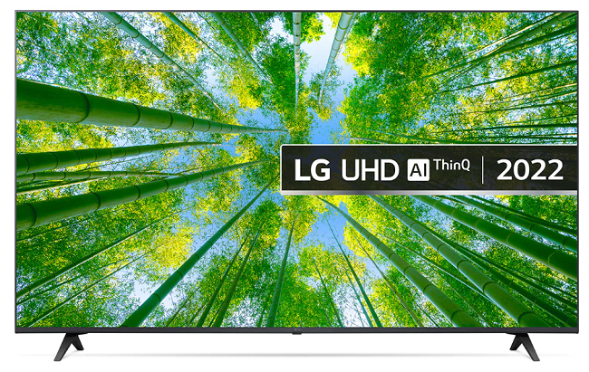 טלוויזיה 50 חכמה LG UHD ברזולוציית 4K דגם: 50UQ80006LD