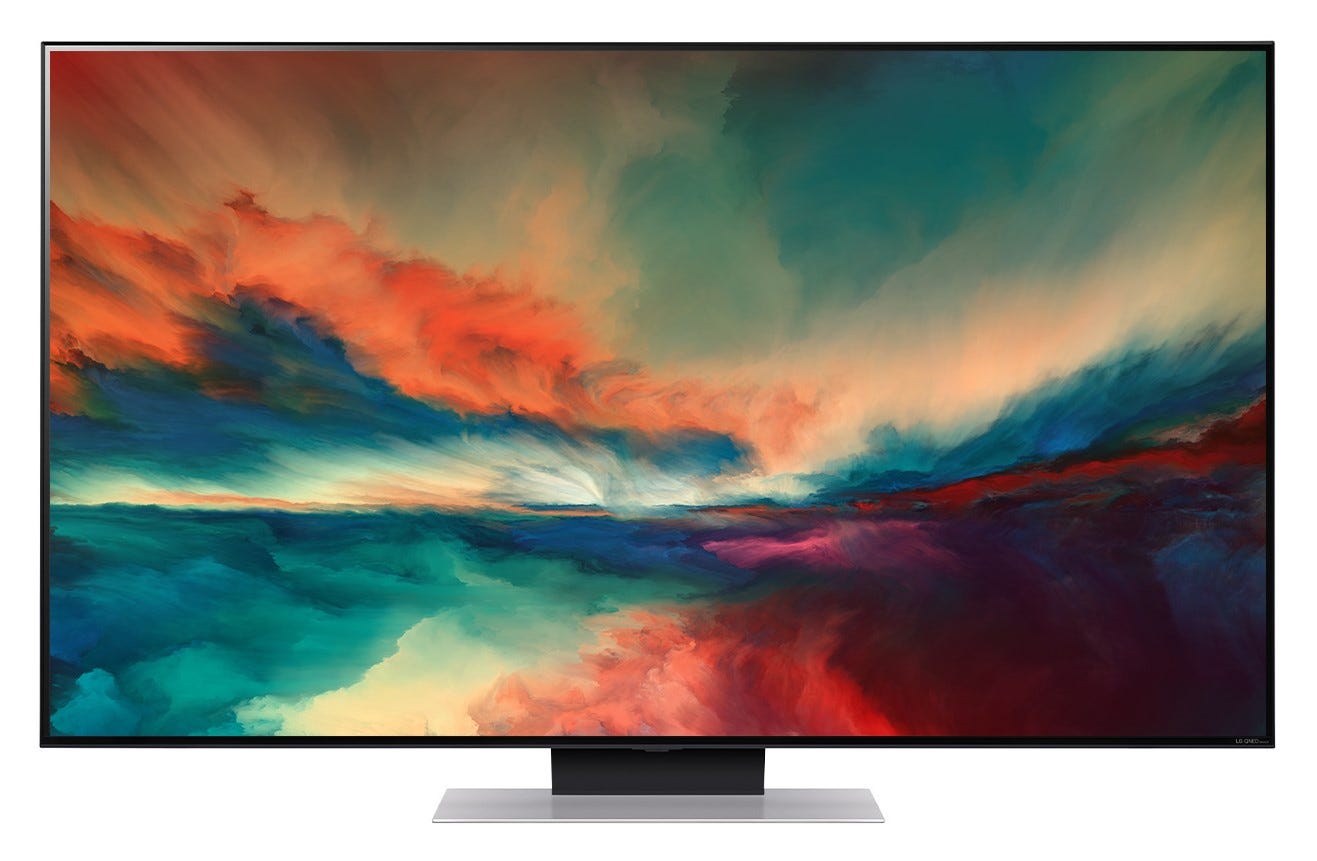 טלוויזיה 65 חכמה LG QNED & CELL ברזולוציית 4K דגם: 65QNED816RA מתצוגה