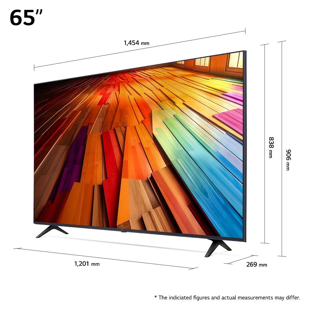 טלוויזיה 65 חכמה LG UHD ברזולוציית 4K דגם: 65UT80006LB – תמונה 4