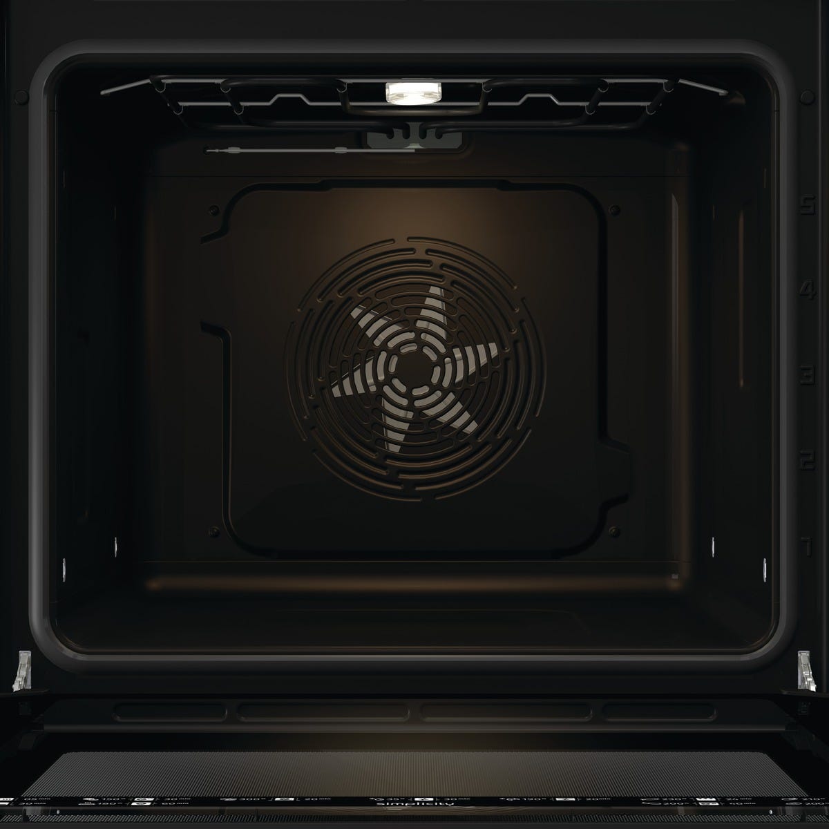 תנור בנוי gorenje בגימור זכוכית לבנה 77 ליטר דגם BOS6737SYW – תמונה 7