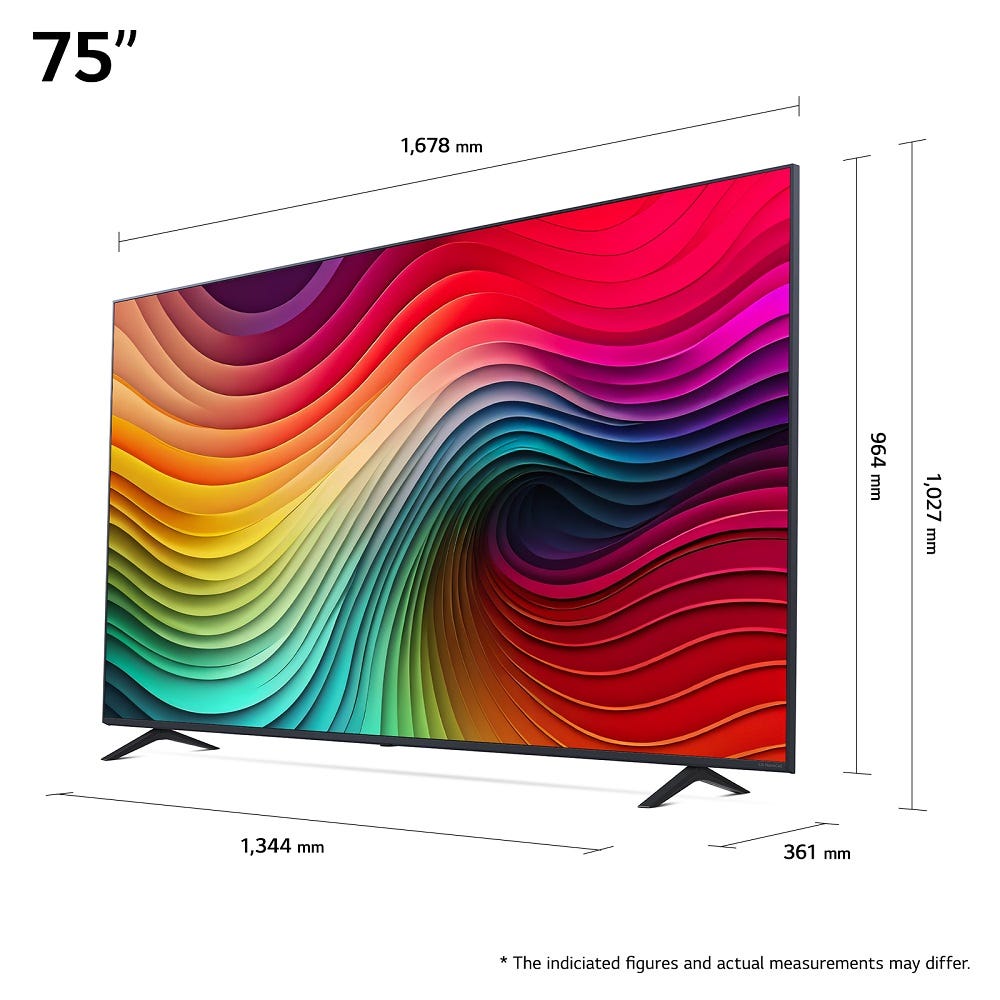 טלוויזיה 75 חכמה LG NANO CELL ברזולוציית 4K דגם: 75NANO81T6A – תמונה 4