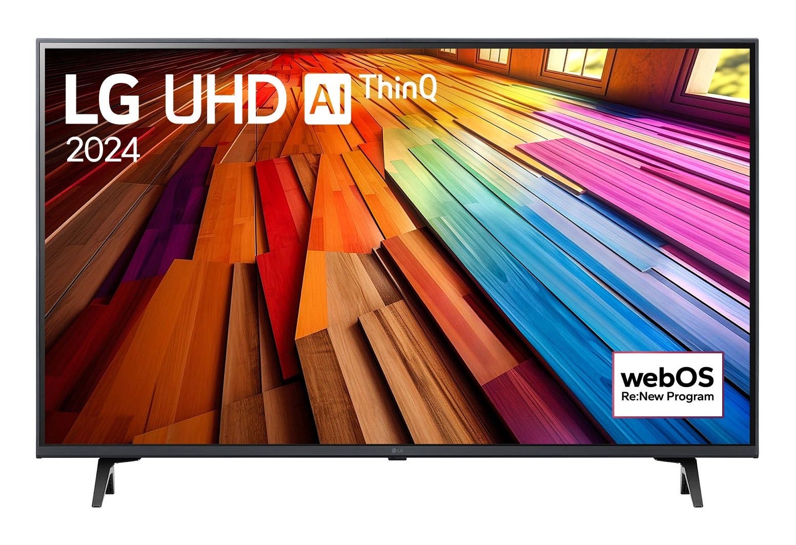 טלוויזיה 75 חכמה LG UHD ברזולוציית 4K דגם: 75UT80006LA מתצוגה