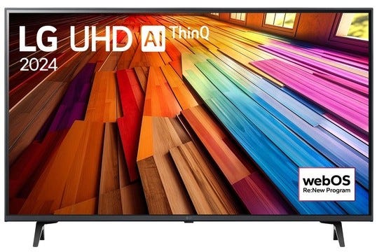 טלוויזיה 86 חכמה ברזולוציית LG UHD 4K דגם: 86UT80006LB