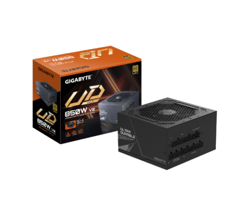 ספק כוח Gigabyte UD850GM PG5 V2 850W 80 Plus Gold Modular ATX3.1