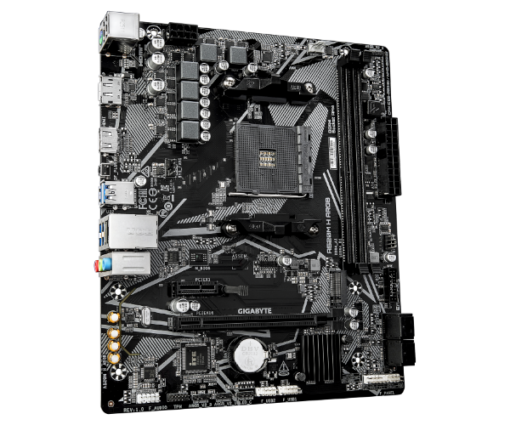 לוח אם Gigabyte A520M H ARGB AM4 DDR4 Micro-Atx HDMI DP