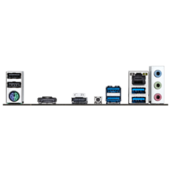 Alternative view of לוח אם Gigabyte A520M H ARGB AM4 DDR4 Micro-Atx HDMI DP