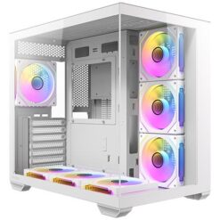 Alternative view of מארז Antec CX Mirror White Mini-Tower Gaming Case 7X120mm ARGB