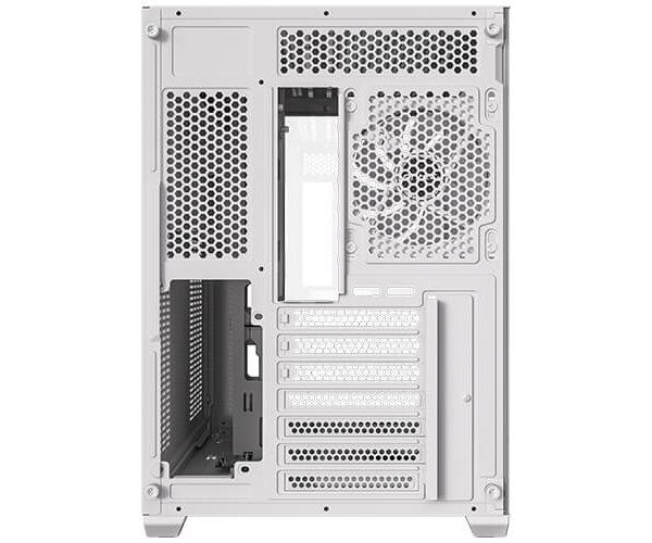 מארז Antec CX Mirror White Mini-Tower Gaming Case 7X120mm ARGB – תמונה 5