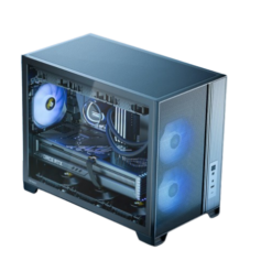 מארז ARGB Type-C 3.2 Antec Flux M Mid Tower Micro-ATX