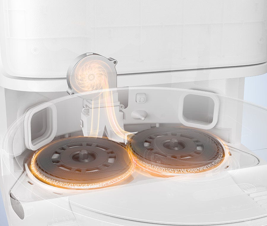 שואב שוטף רובוטי Mova E40 Ultra בצבע לבן – תמונה 7