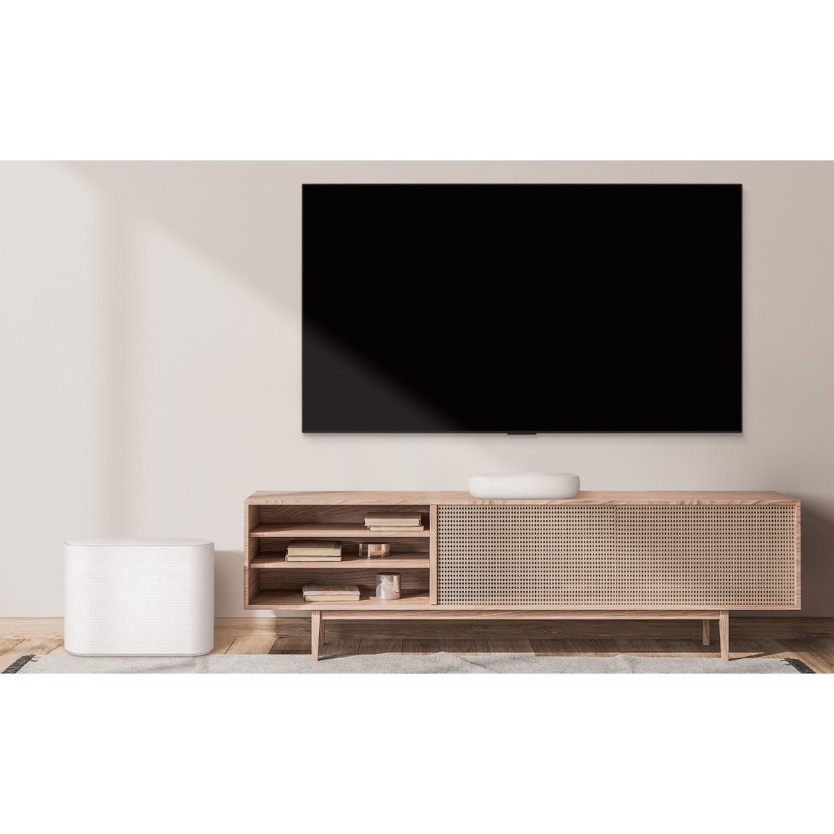 מקרן קול (סאונד בר) 320 וואט 3.1.2 ערוצים וסאב וופר אלחוטי LG דגם QP5W – תמונה 5