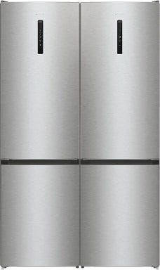 מקרר 2 דלתות gorenje מקפיא תחתון 363 ליטר בצבע נירוסטה דגם NRK6202AXL4 מתצוגה – תמונה 3