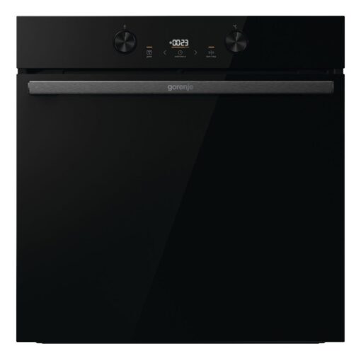 תנור בנוי gorenje בגימור זכוכית שחורה 60 סמ דגם BOS6737E20FBG