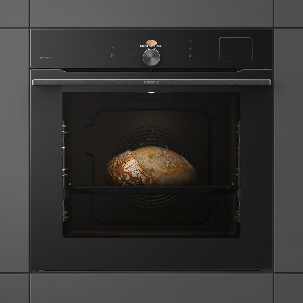 תנור פירוליטי בנוי gorenje משולב מנגנון אידוי 60 סמ בנפח 77 ליטר דגם BPSA6138B – תמונה 2