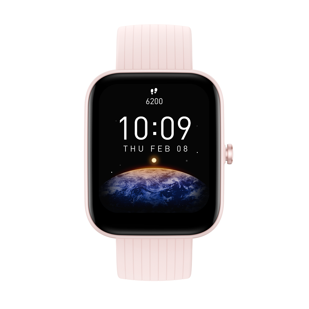 שעון חכם Amazfit דגם BIP 3 צבע Pink