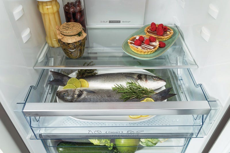 מקרר 2 דלתות gorenje מקפיא תחתון 363 ליטר בצבע נירוסטה דגם NRK6202AXL4 מתצוגה – תמונה 15