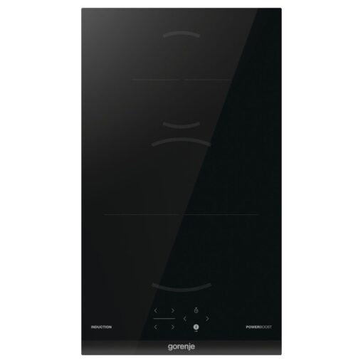 כיריים דומינו אינדוקציה gorenje בגימור שחור 30 סמ דגם GI3201BC