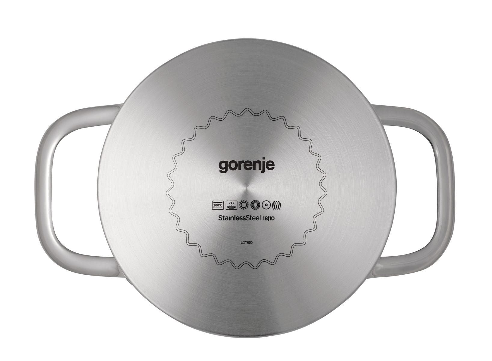 סט סירי נירוסטה 9 חלקים gorenje דגם CW09ES – תמונה 4