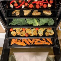 Alternative view of תנור בנוי פירוליטי gorenje בגימור זכוכית שחורה דגם BPSAX6747A08BG