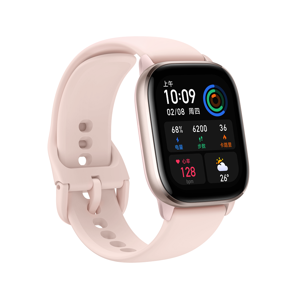 שעון חכם Amazfit דגם GTS 4 MINI צבע Pink – תמונה 3