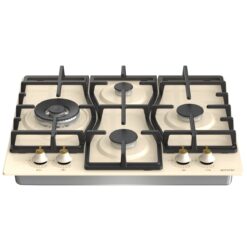Alternative view of כיריים גז gorenje בעיצוב קלאסי בצבע שמנת 60 סמ דגם GW6D42CLI