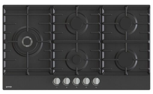כיריים גז gorenje בגימור שחור 90 סמ דגם GW951MB