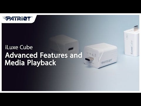 זיכרון גיבוי נייד למכשירי אפל iLuxe cube USB-C 3.2 Gen.1 בנפח 256GB מבית Patriot דגם PI256GCUW30C – תמונה 4