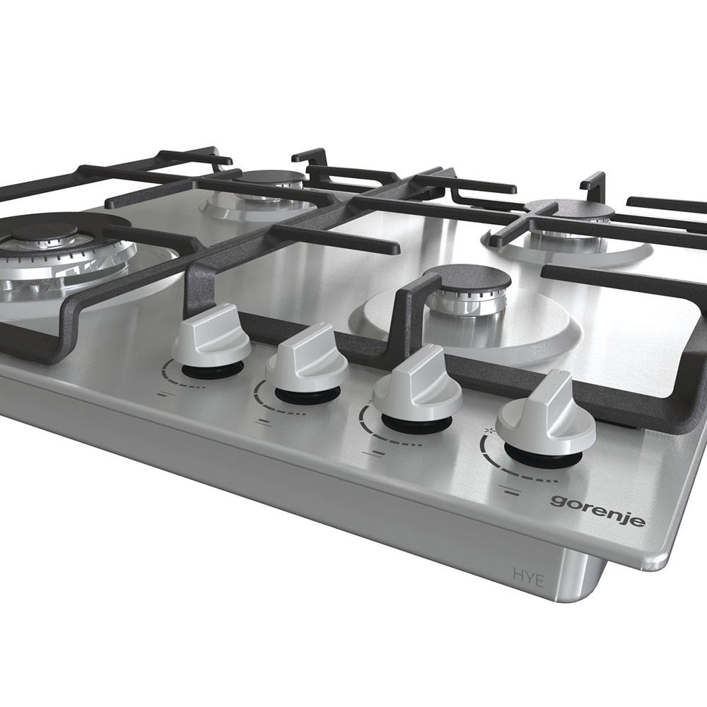 כיריים גז gorenje בגימור נירוסטה 60 סמ דגם GW641EX – תמונה 3
