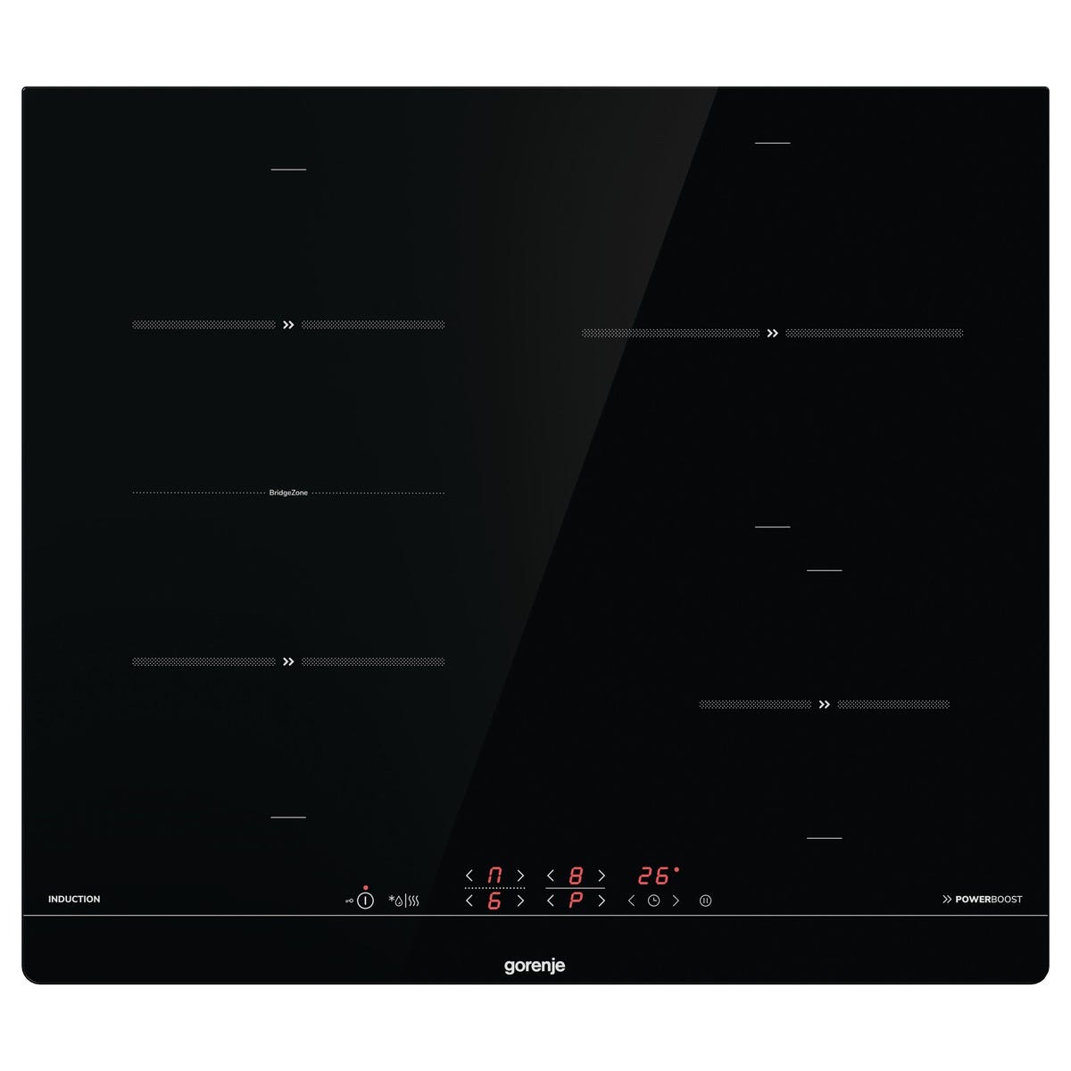 כיריים אינדוקציה gorenje בגימור שחור 60 סמ דגם IT643BSC7