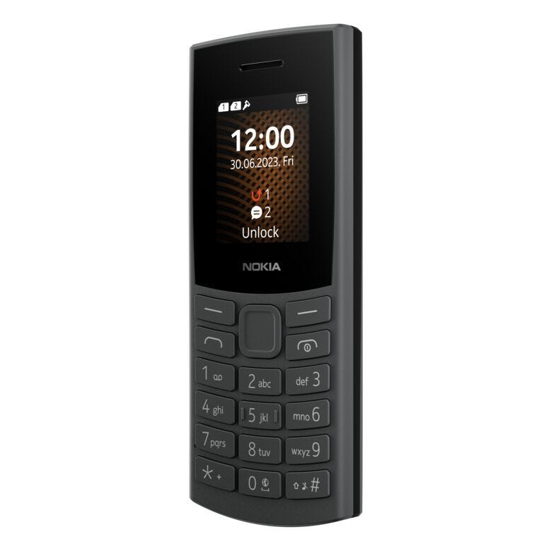 טלפון סלולרי NOKIA דגם 105 4G בצבע שחור – תמונה 2