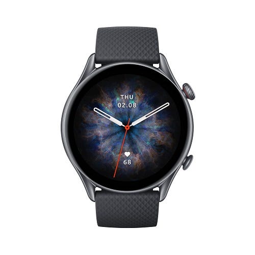 שעון חכם Amazfit דגם GTR 3 Pro בצבע Infinite Black